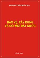 BẢO VỆ, XÂY DỰNG VÀ ĐỔI MỚI ĐẤT NƯỚC