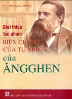 GIỚI THIỆU TÁC PHẨM "BIỆN CHỨNG CỦA TỰ NHIÊN" CỦA ĂNGGHEN