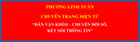 Phường Linh Xuân: Chuyên trang điện tử "Dân vận khéo - Chuyển đổi số, kết nối thông tin"